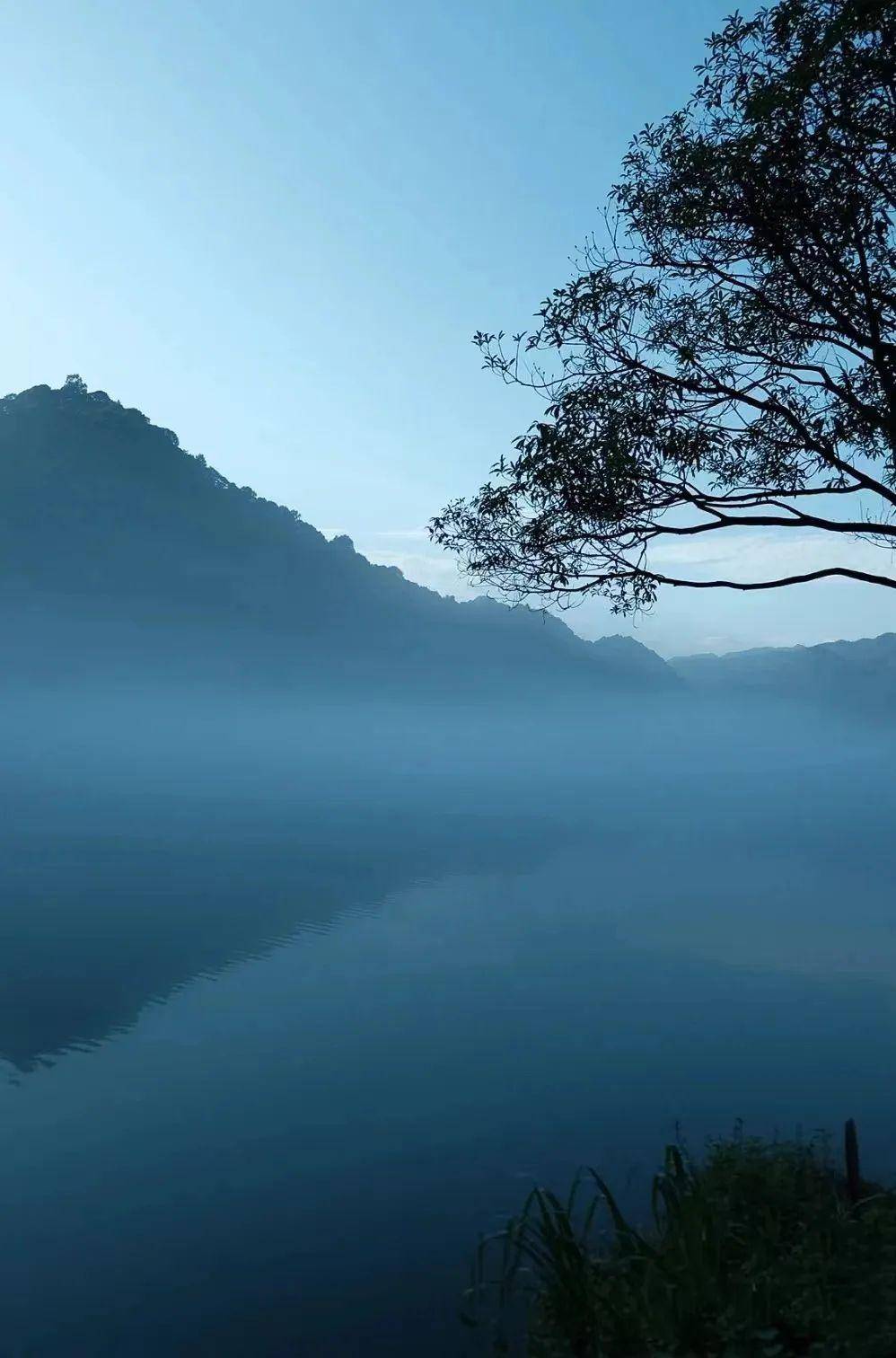 临水照影图片