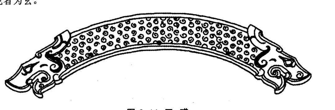 古玉線描圖,您能腦補出實物的樣貌嗎?_河南省_戰國_玉佩