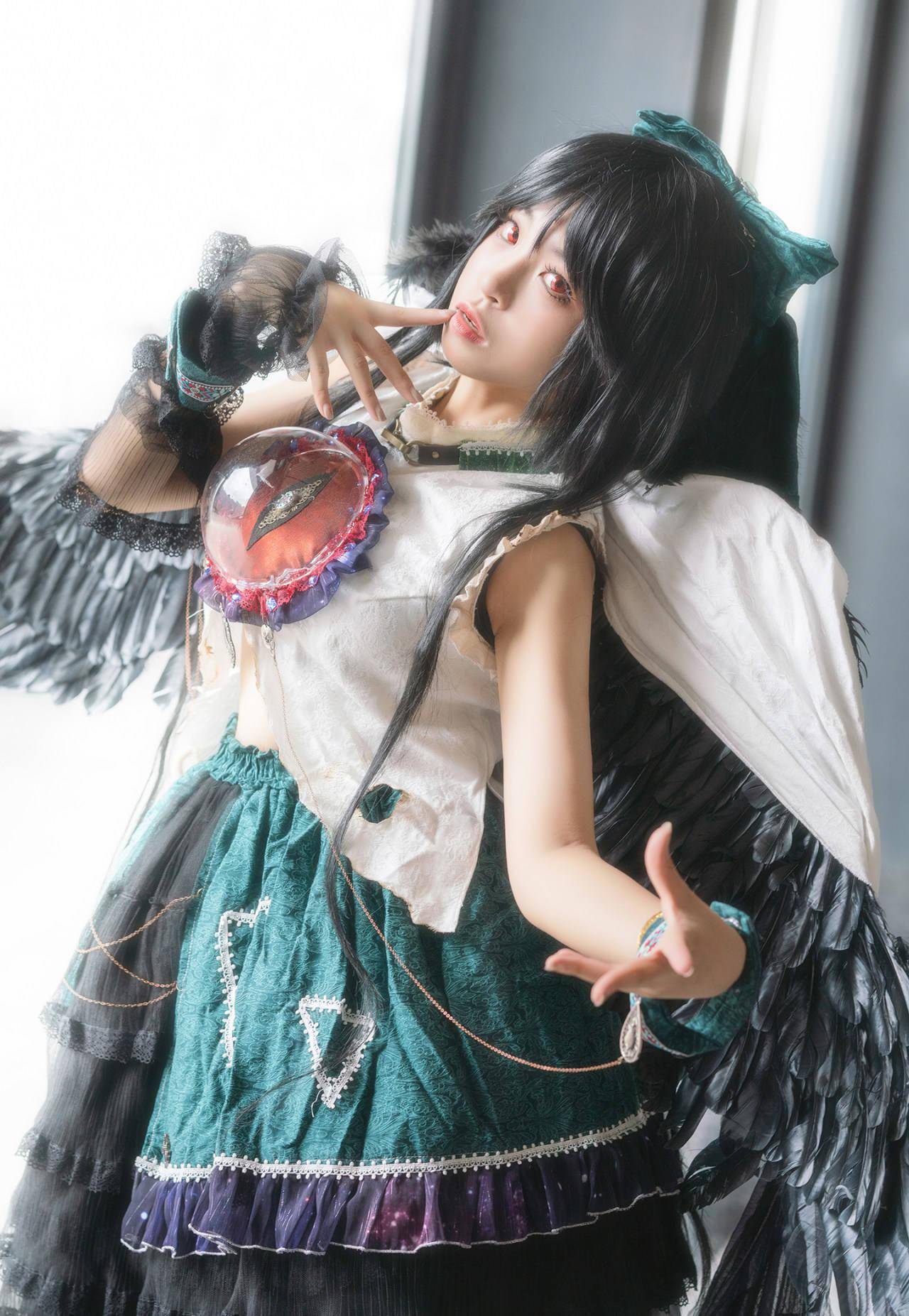 《东方project》灵乌路空cosplay_信仰_图片_来源