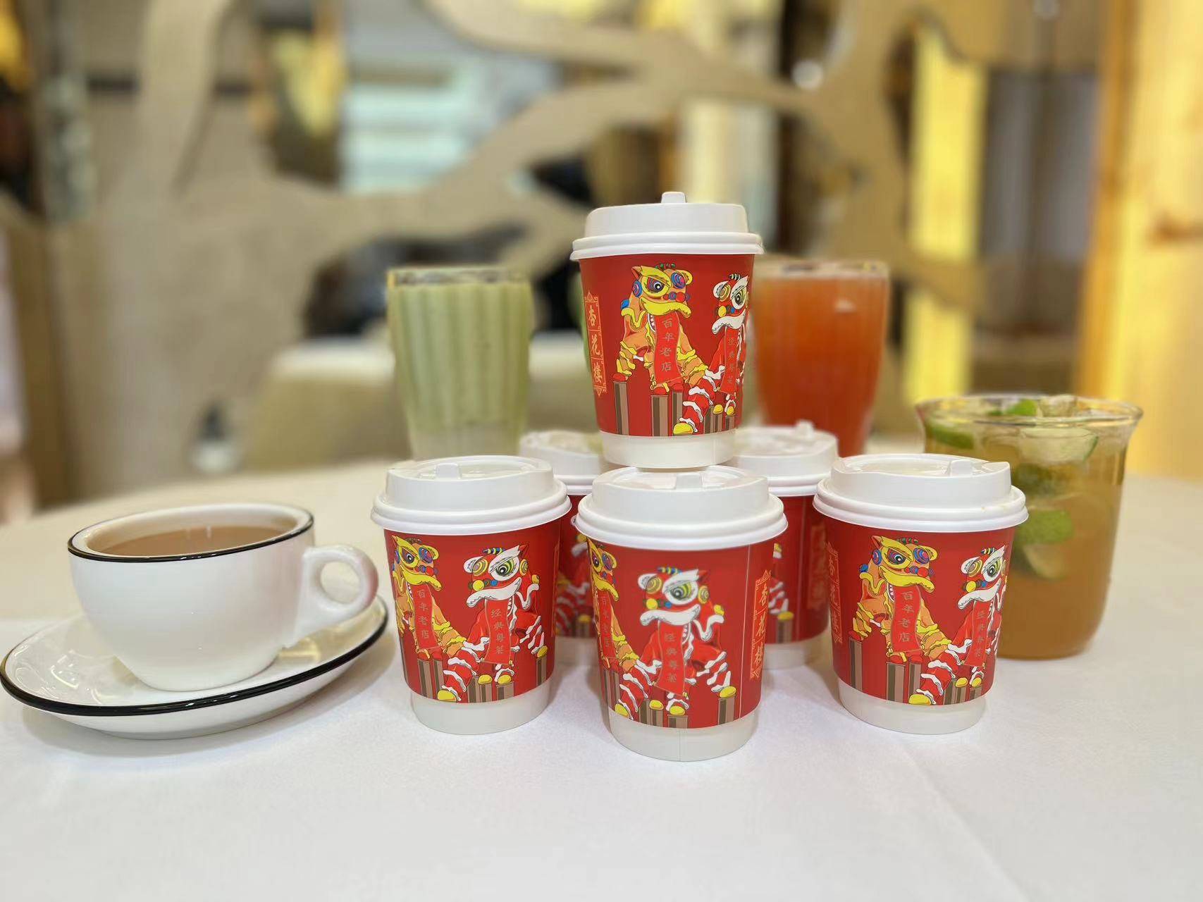 杏花楼另一家店实行“国潮化”新模式，杏花楼的甜品要来一碗吗？能送餐！