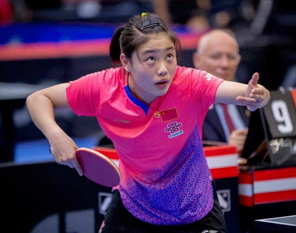 乒乓球wtt杜塞尔多夫支线赛继续进行,17岁国乒小将徐奕迎来了一位实力
