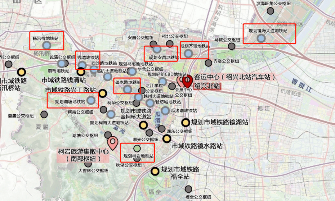 绍兴地铁规划图滨海图片