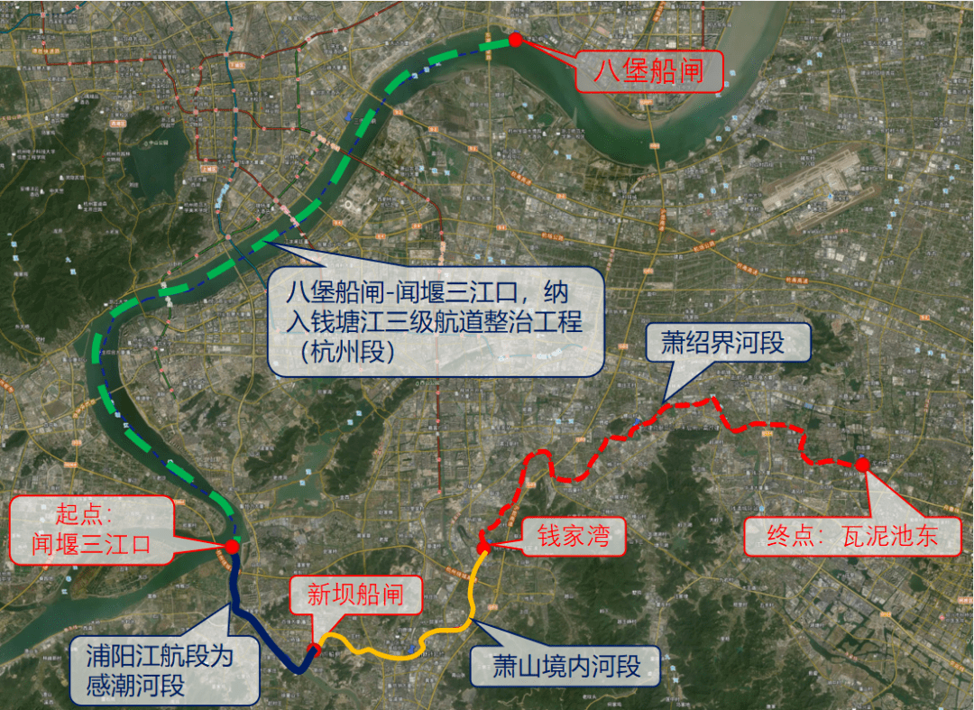 杭州都市區中環有新動向_整治_航道_三級