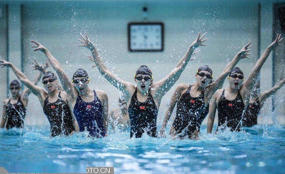 [图集]中国花样游泳队在京训练 备战福冈世锦赛和杭州亚运会_进行
