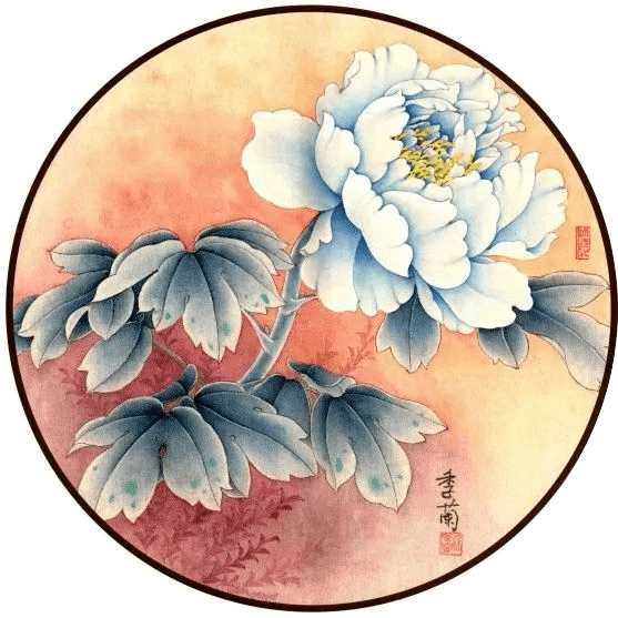 梁季兰工笔花鸟扇面选页欣赏,张张精彩