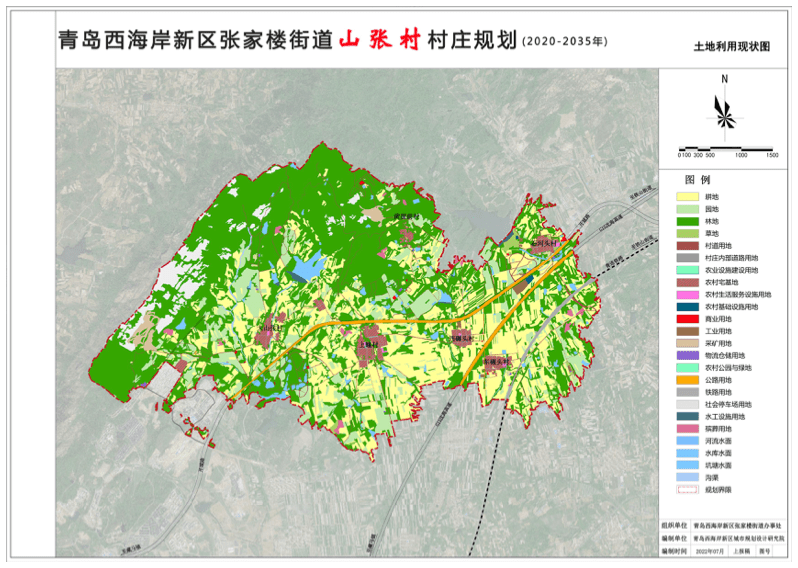 西海岸张家楼最新规划图片