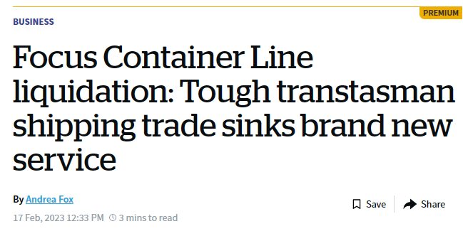 Focus Container Line Containers 破产!又一家船公司宣布倒闭,大量集装箱滞留!3个月前开通中国航线_海运_船舶_市场