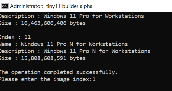 Tiny11 Builder打造极致精简版Win11：2GB内存就能跑流利