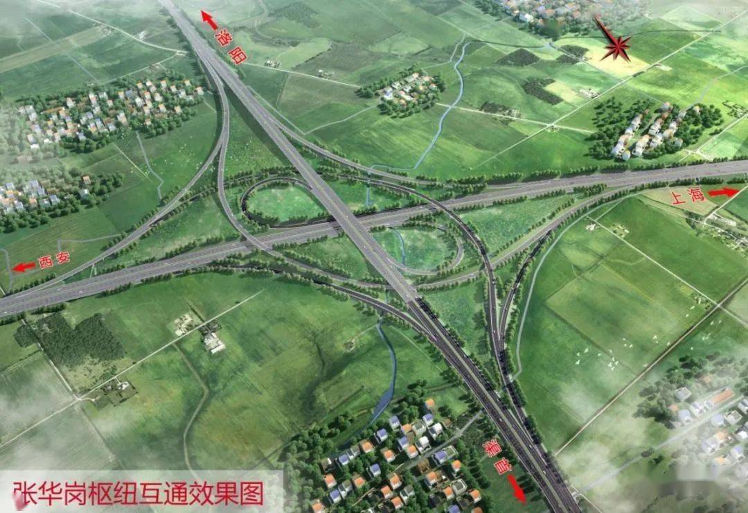 南邓高速公路选址图片