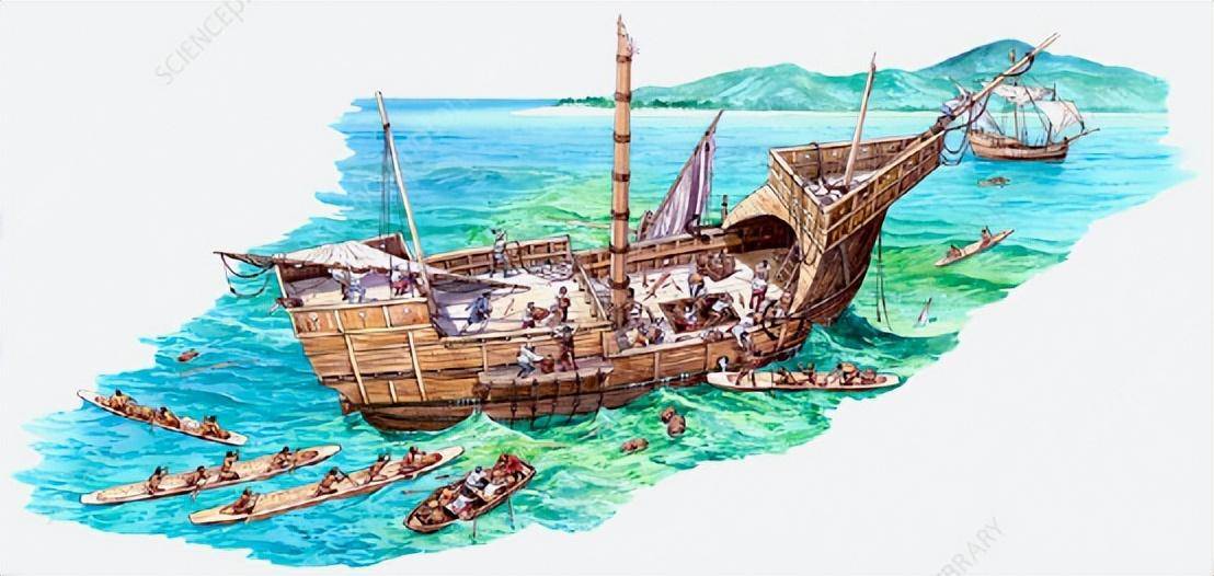 尼娜号帆船:哥伦布最忠爱的大航海先驱座驾_卡拉维尔_圣玛利亚_航行