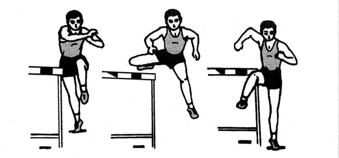 摆动腿"攻摆"练习起跨腿"提拉"练习跨栏步柔韧练习跨栏跑过栏技术起跑