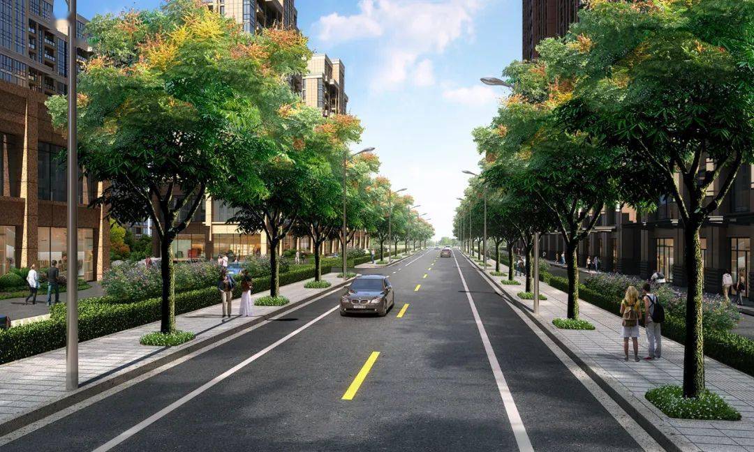 效果图江北区jb16-02-7a,jb16-02-7b(姚江新区6#-1,6#-2)地块中间规划