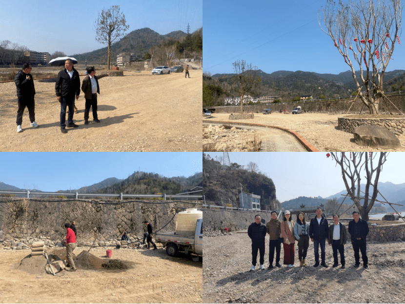 市住建局"牵手帮共富"结对村——永嘉东皋村生态停车场开工建设_旅游