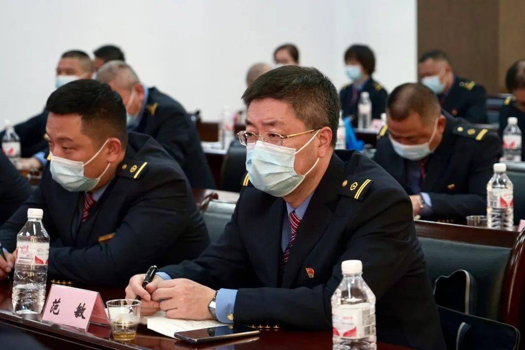 03总结工作成效 作出具体安排纪委书记黄岳云总结2022年车务段党风
