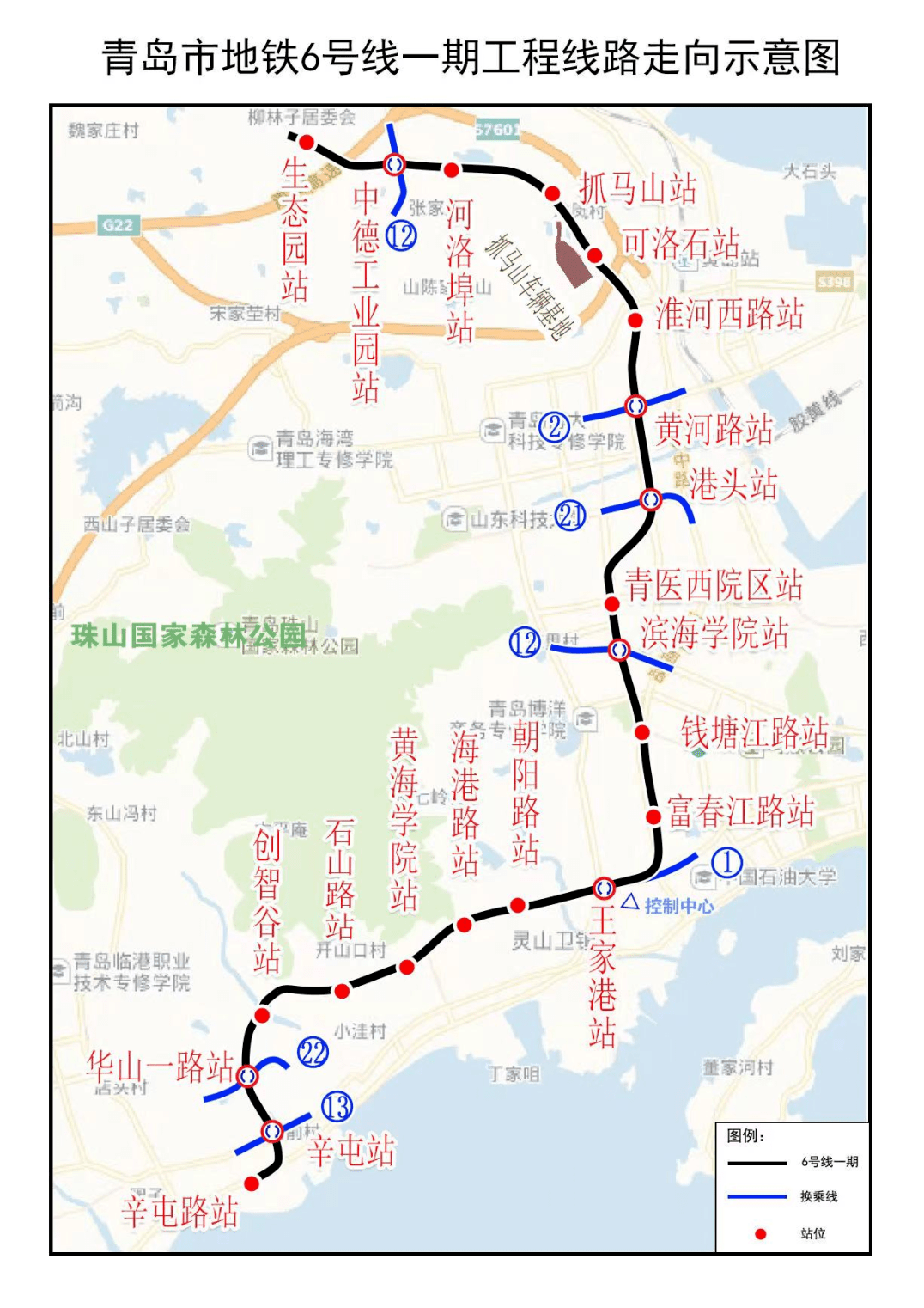 西海岸新区地铁6号线图片