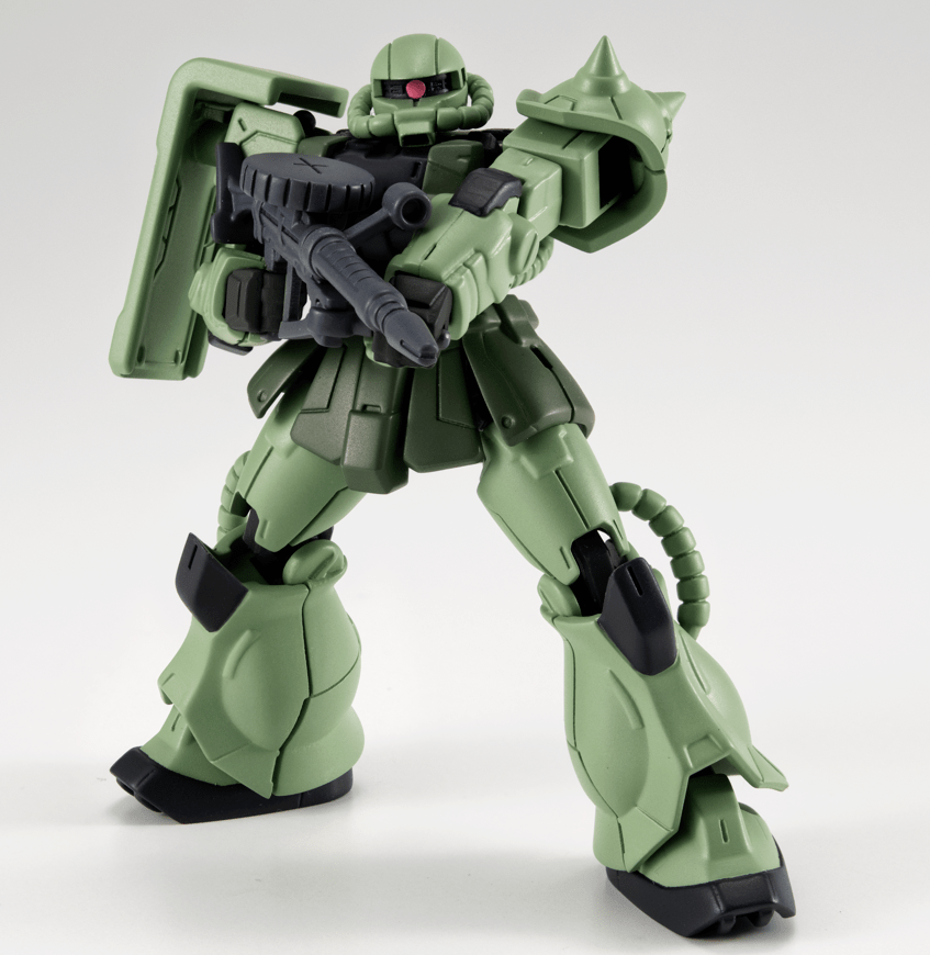 新品:扭蛋 CAPSULE ACTION SERIES 第二弹 绿扎原型效果公开_公众_来稿_高达