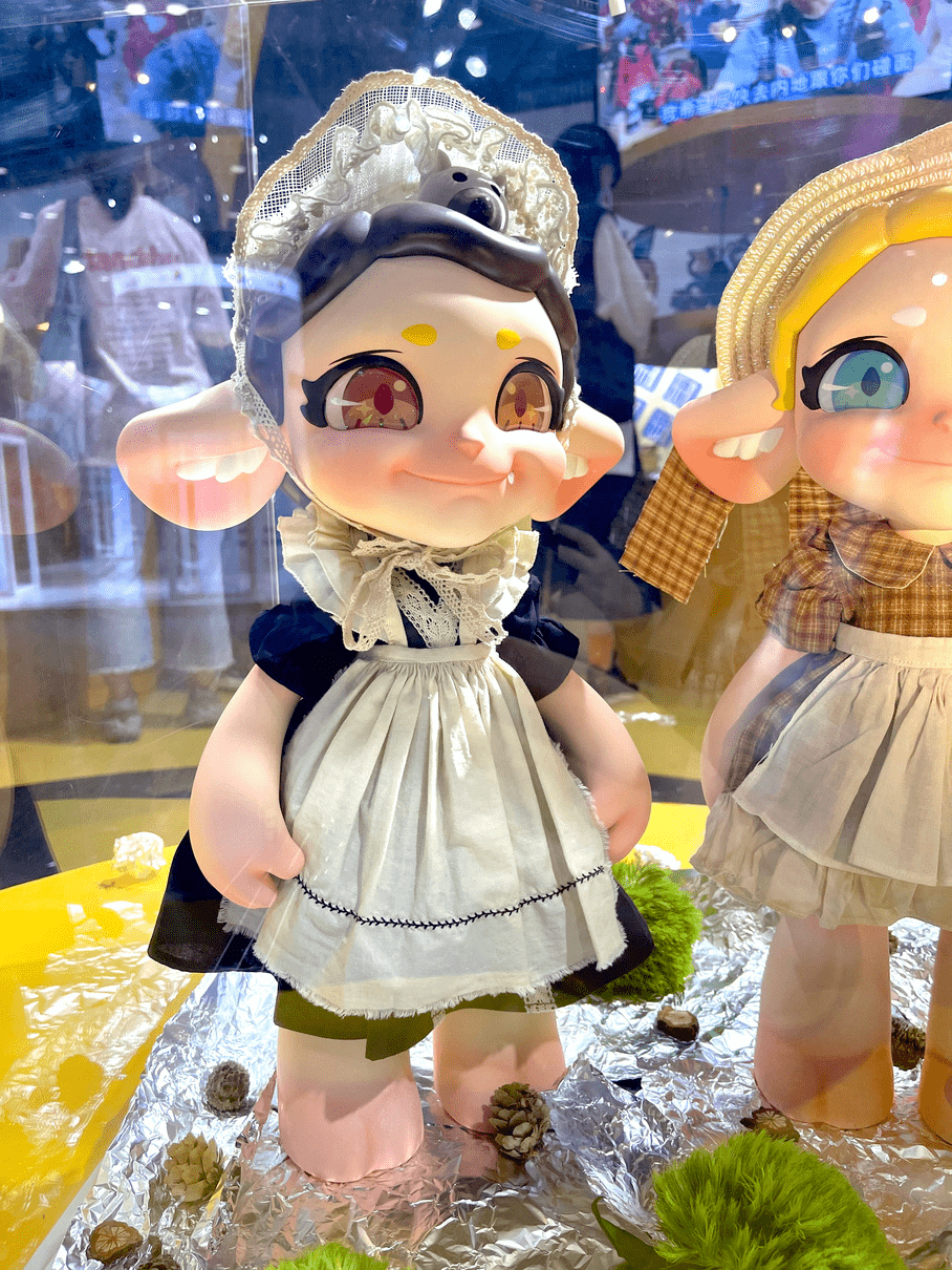 来源于非物质文化遗产的无锡惠山泥人[阿福阿喜],作为无锡的城市ip,和