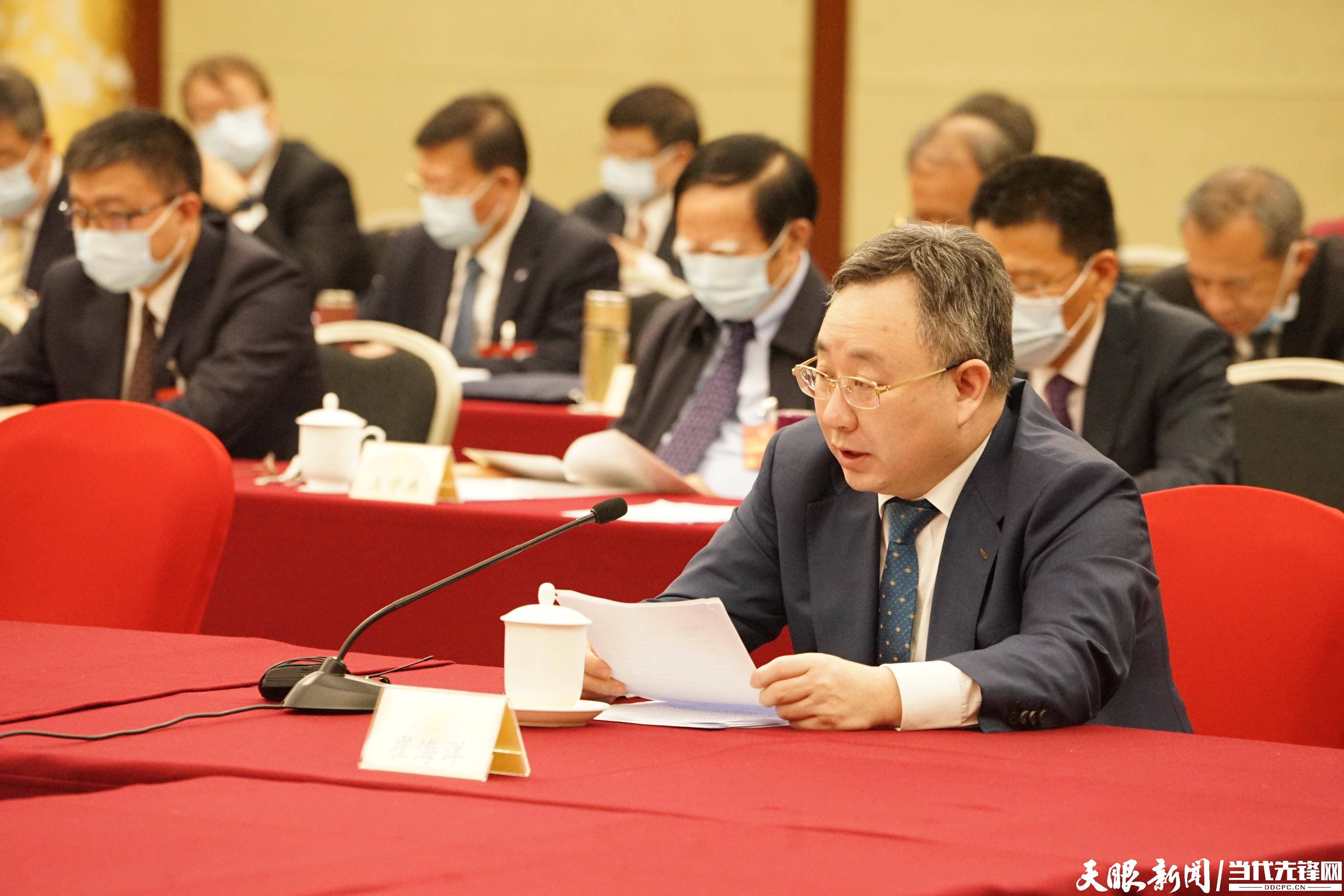 【两会议事厅】崔海洋委员:着力构建中国式现代化地方篇章的人文社科