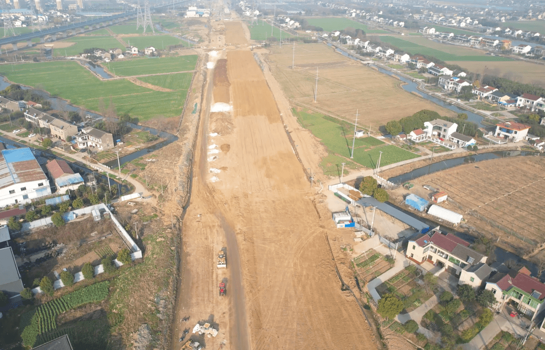 346国道张家港绕城段改扩建工程"大干120天"劳动竞赛,首月开门红