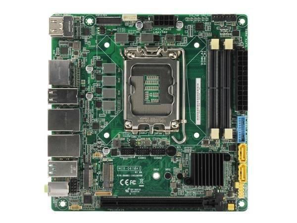 研扬科技发布搭载英特尔 Q670E 芯片组的 Mini-ITX 主板“MIX-Q670A1”