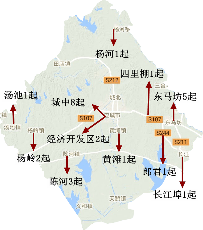 广水市应山城区地图图片