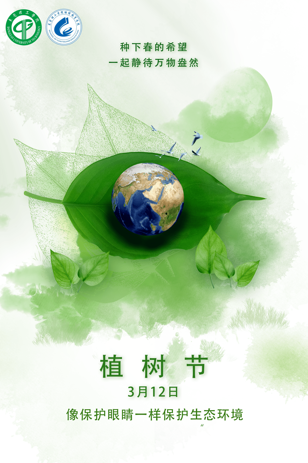 12植树节丨像保护眼睛一样保护生态环境_李利琴_邹胜美_韩芷莹