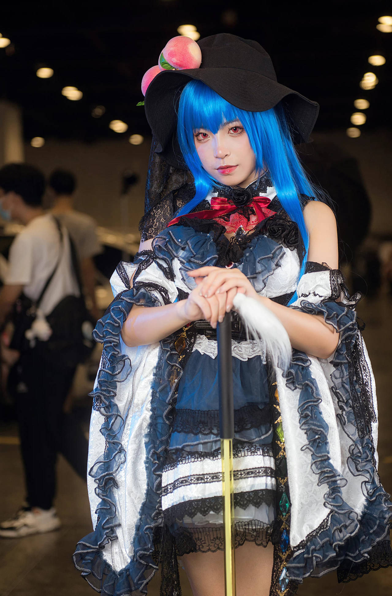 《东方project》比那名居天子cosplay_图片_来源_角色