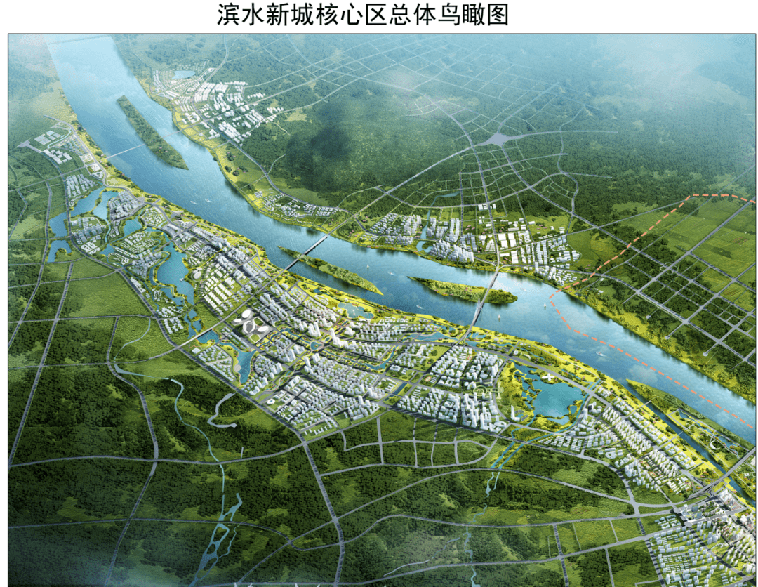 重磅!"滨水新城"最新规划出炉!片区多盘有房源在售!_长沙市_雷锋大道_