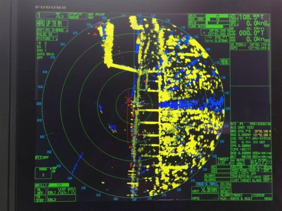 船用雷达的使用图解图片