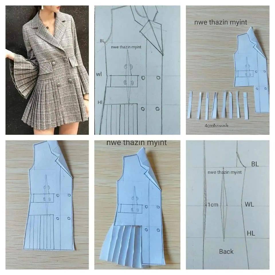 西服外套系列03半身裙系列02连衣裙系列01俊美人台