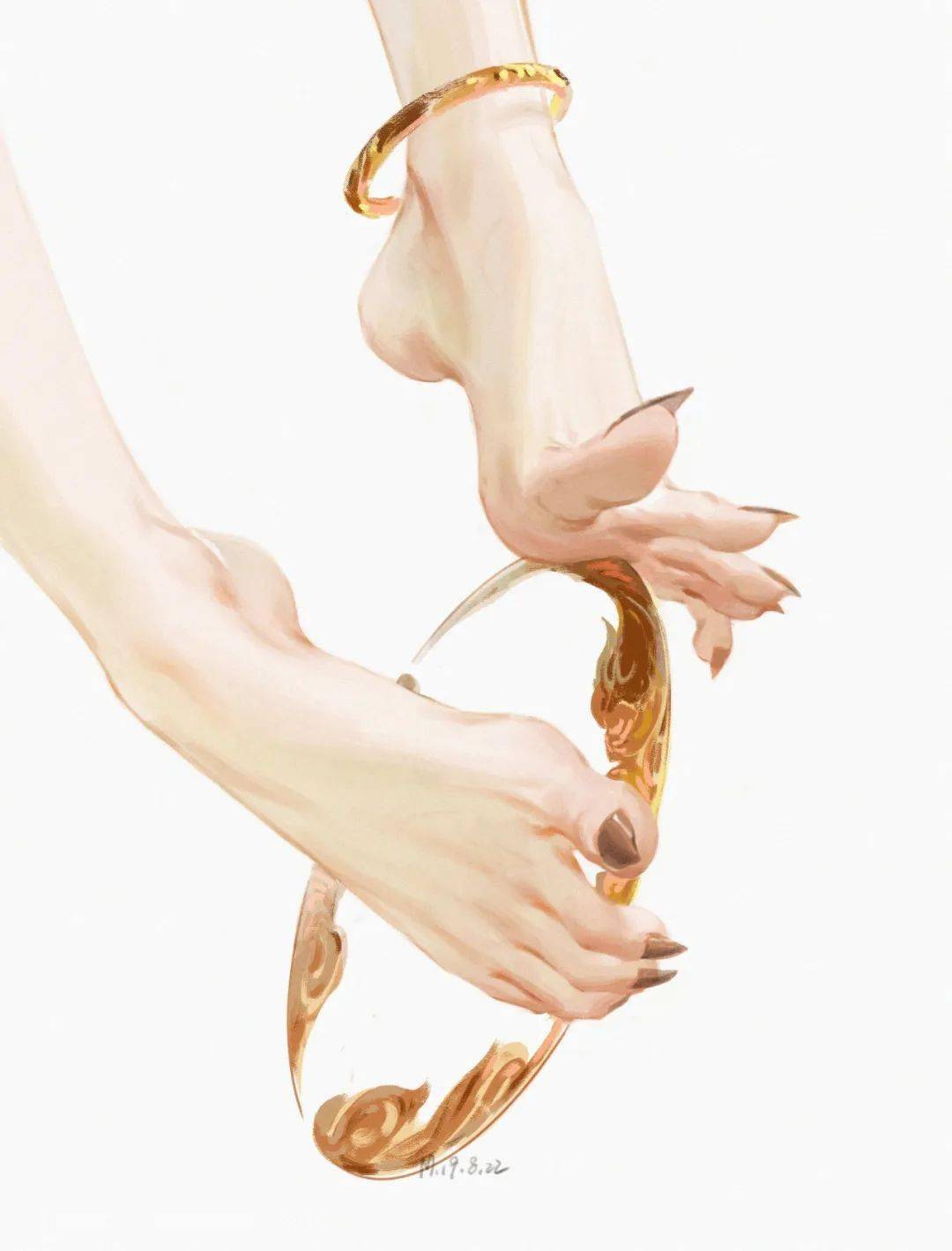 99年清华美院画师的神仙有多仙?做了个作业,一不小心成为国风大佬!-7.