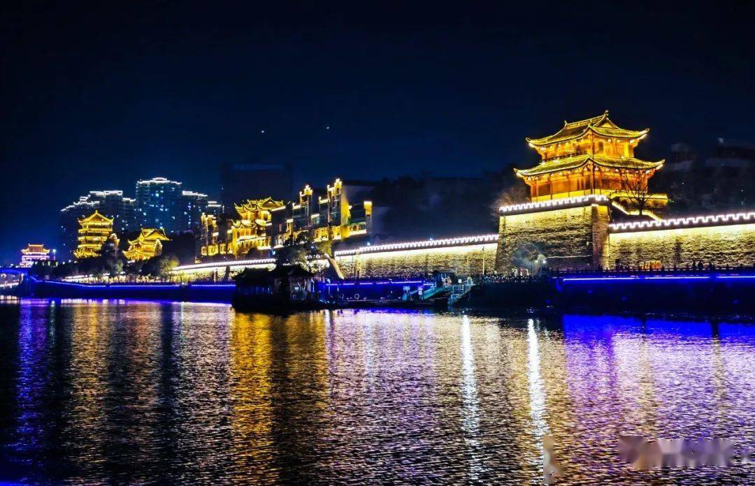 兰溪:梦幻夜游兰江_上饶_中洲_陈坊