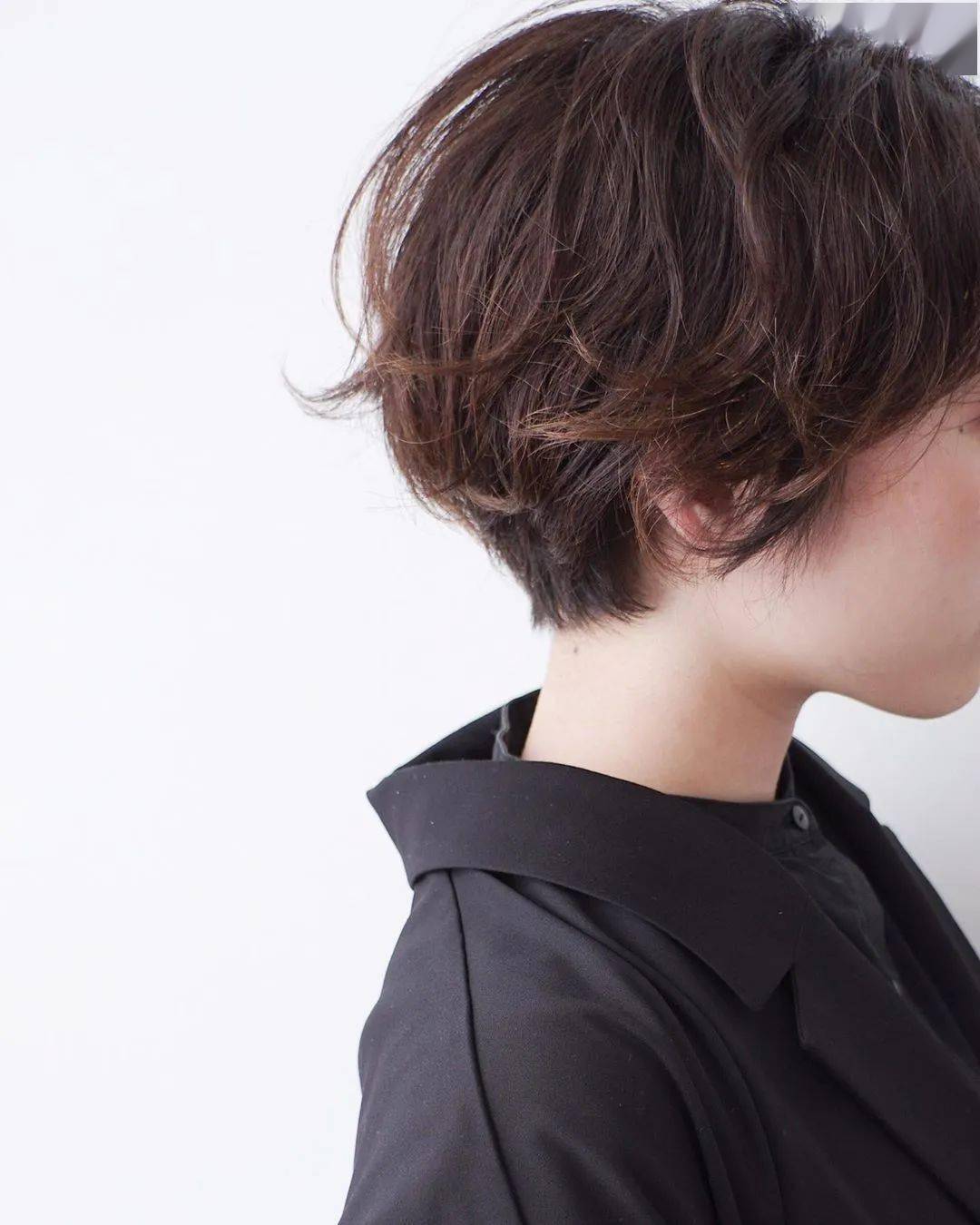 不看脸系列短发