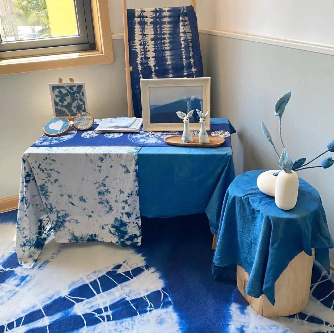 布里生花,你一定不能错过的幼儿园扎染风环创,艺术感爆棚~|环创分享