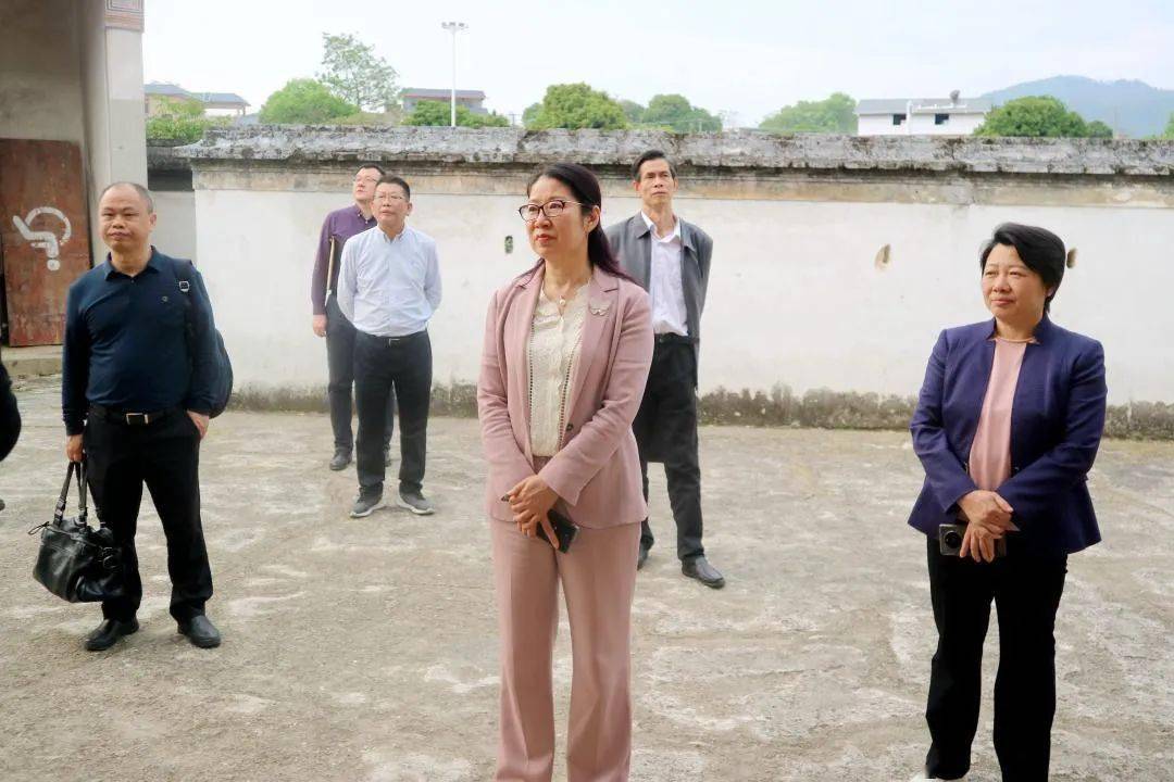 省文化和旅游厅党组成员,副厅长赵红及专家在大埔县委常委,副县长