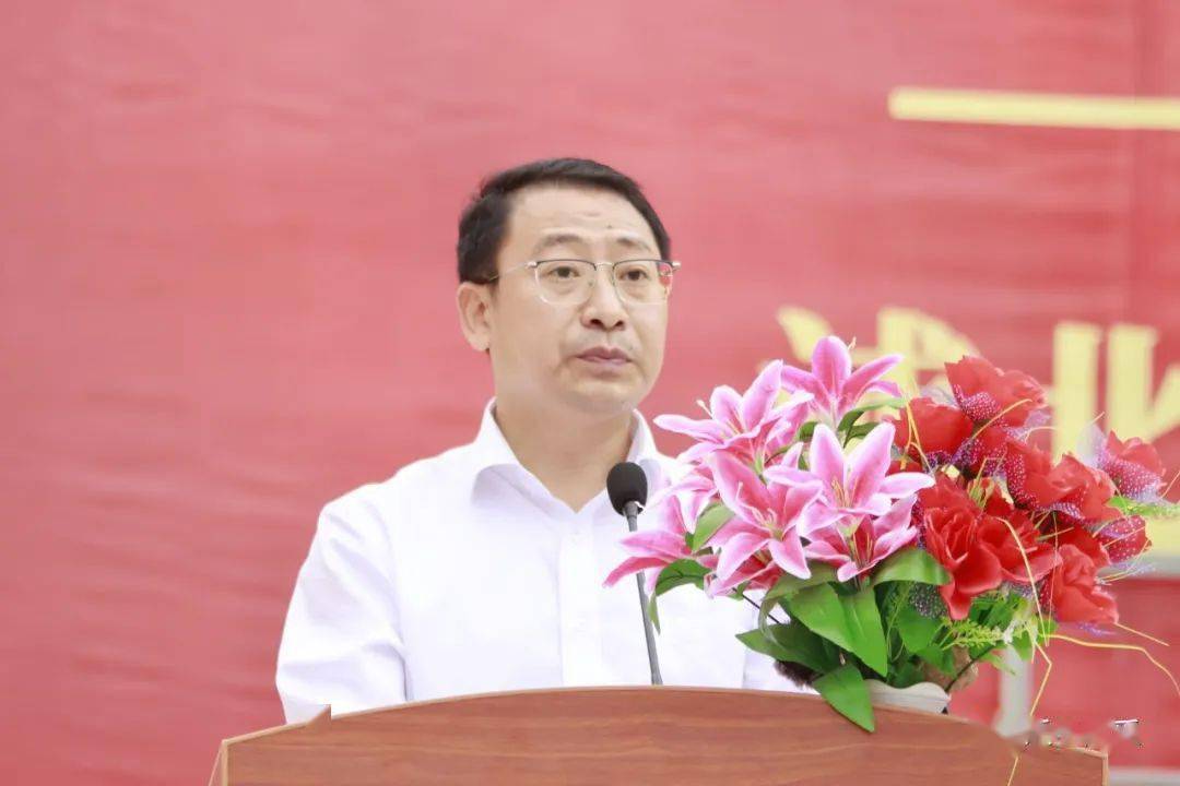 决战中考,为梦而战--浦北县乐民中学2023年中考百日誓师大会_全体