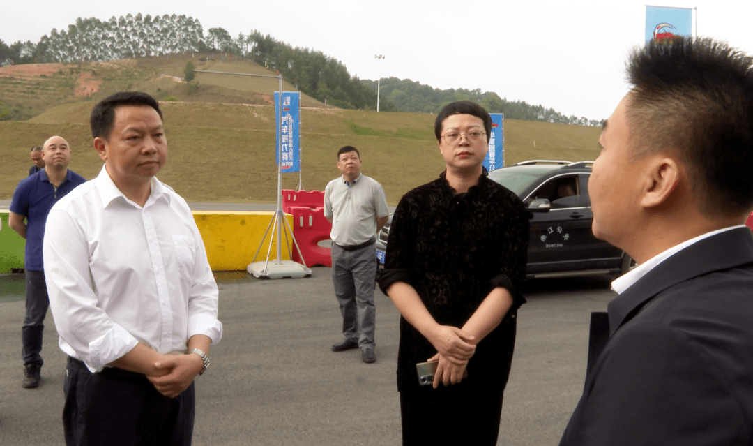 区长李功保实地调研粤港澳大湾区汽车拉力赛筹备情况_赛事_曲江_服务