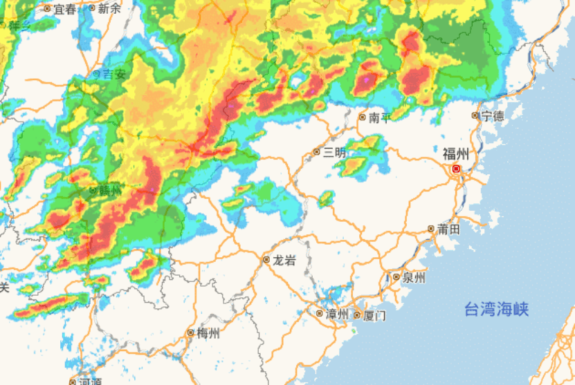今年最强“飑线”，你所在的城市下暴雨了吗？_地区_天气_气温