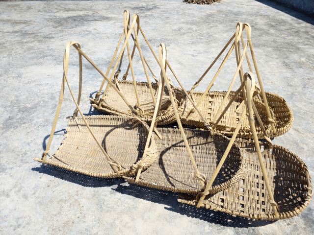 五华客家地区常见的农具,你认识几种?_谷机_竹篾_传统