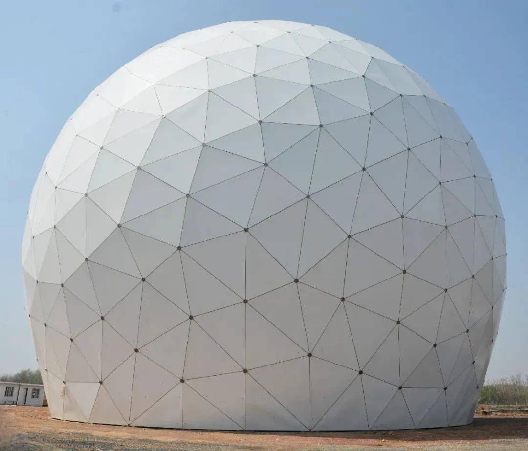 天翌科技40米大型雷达天线罩顺利封顶_复合材料_深圳国际_高性能