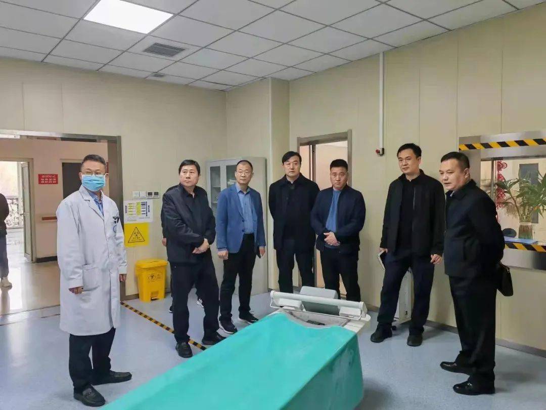任泽区政府副区长杨现军,区卫健局,区人民医院,区中医院主要负责同志