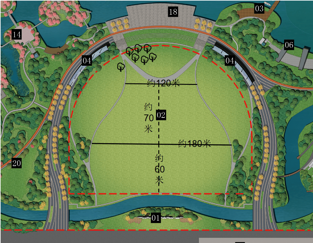 鳌江九叠河公园,比赛场地草坪面积超过40000平方米ckuwdc为平阳县中爱