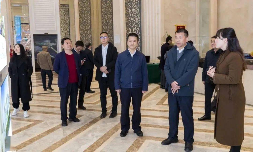 3月29日,贵州省遵义市道真自治县人大常委会主任潘代勤带队来南考察