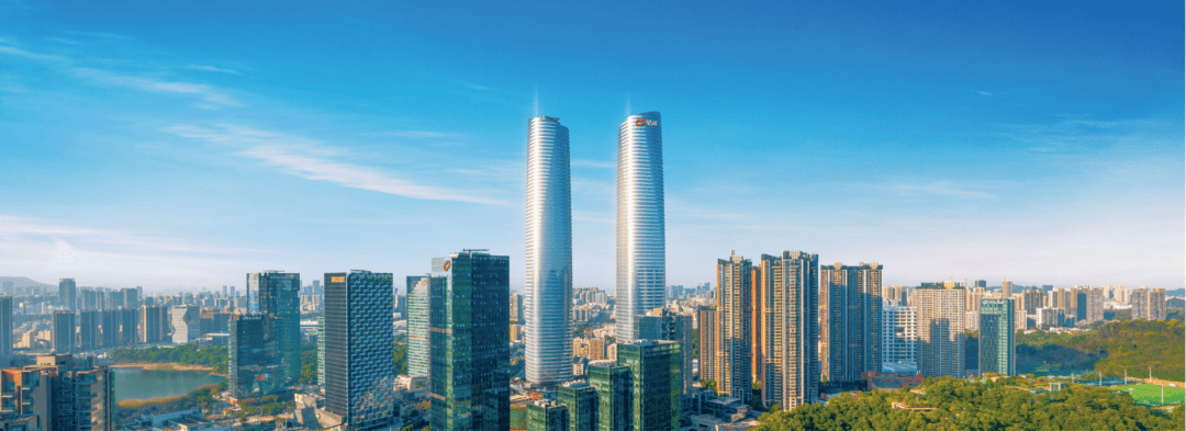 中国最高等高双子塔绽放鹏城 深圳·星河双子塔面向全球招商_园区