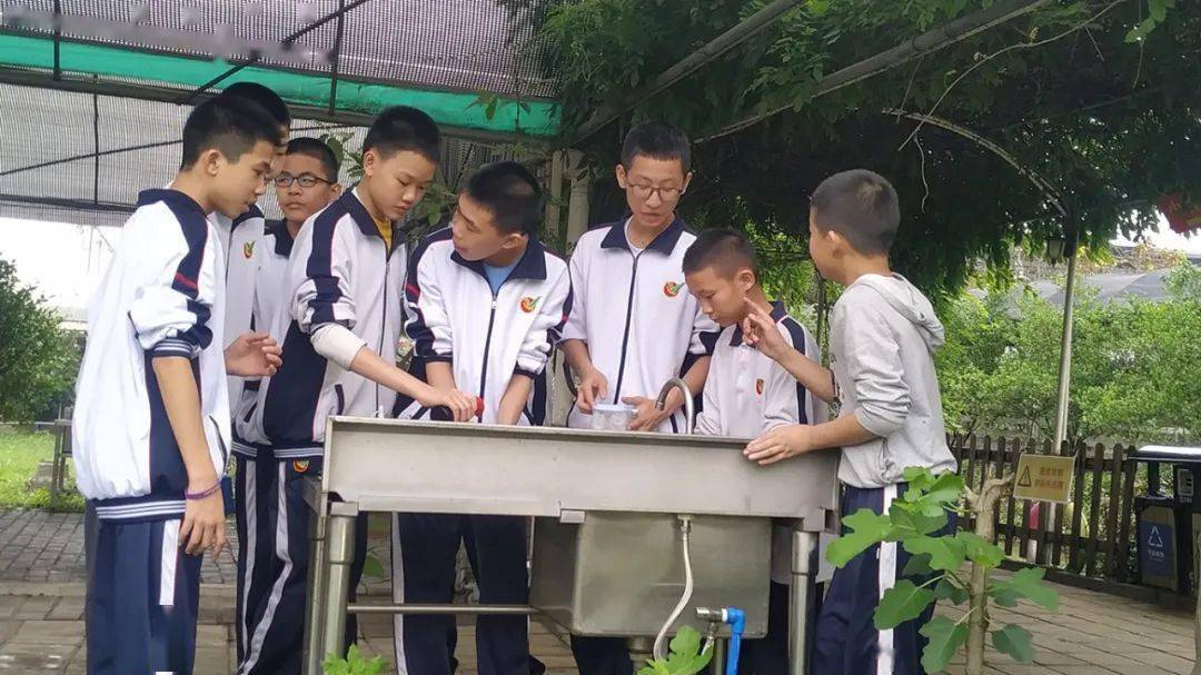 研学活动丨初一9班"悦活乐耕 欢乐植树"科学探索研学