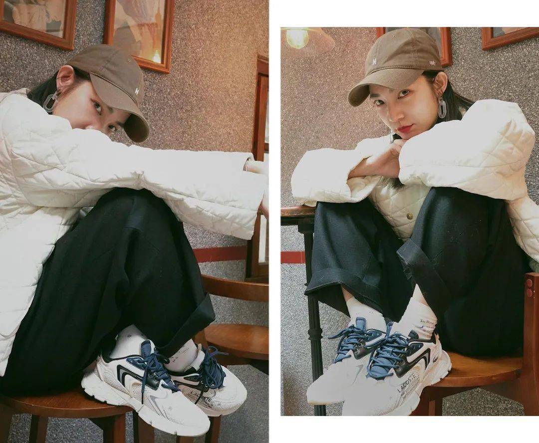 工装裤 老爹鞋太复古范了!155到170女生这么穿,太显高显飒了!