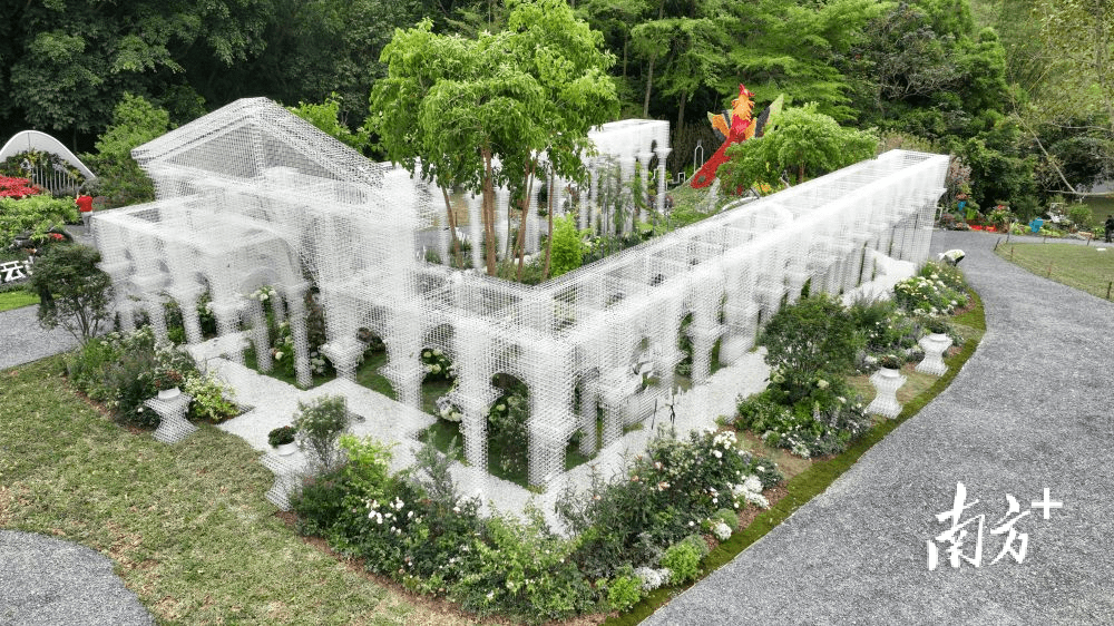 橫琴展園獲粵港澳大灣區花展