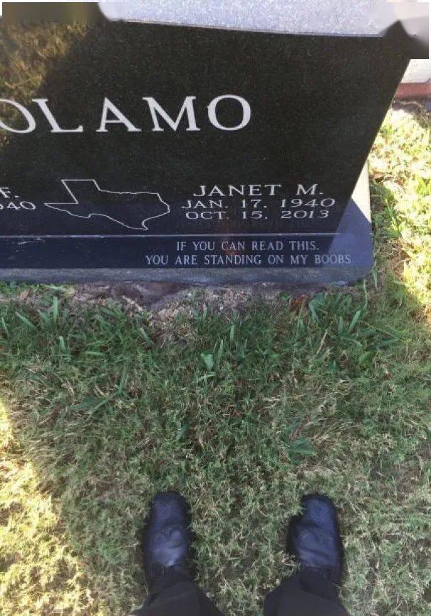 国外网友分享搞怪墓碑:"这下面也太黑了!"_加拿大_来自_家长