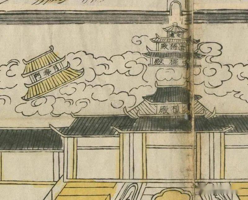 旧事地图：1573-1620年《北京皇城图》_搜狐网