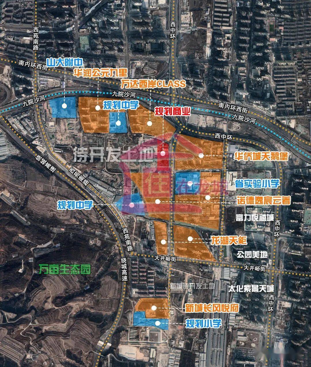 太原市万柏林区规划图图片